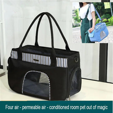 Pet Pop It Dog Cat Bag Go Out To Go Travel Package Portable Breathable Mesh No Deformation Dog Accessories Portable Pet Bag