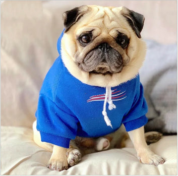 Cute Dog Hoodies Thick Home Coat For Puppy Clothing For Dogs Pug French Bulldog Fat Dog Clothes Jacket For Pet Cat Clothes