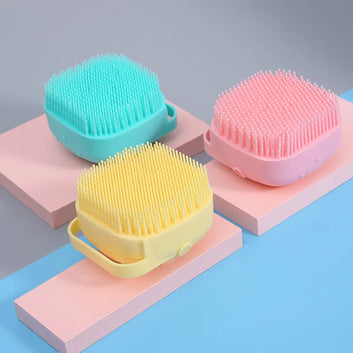 Soft Pet Dog Bath Brush Pet Rubber Brushes Dogs Cats Shower Hair Grooming Dog Cleaning Tool Pet Supplies