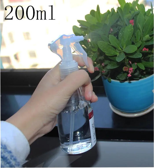 200ml Lucency plastic PET Spray Empty Hand sprayer Bottle  Toner Astringent Perfume Vaporizador Empty Bottle