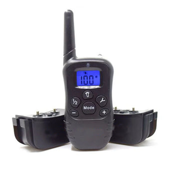 New 998DR Electronic Dog Training Collar 300m Remote Control Stop barking Rechargeable Pet Training Dog Collar With LCD Display