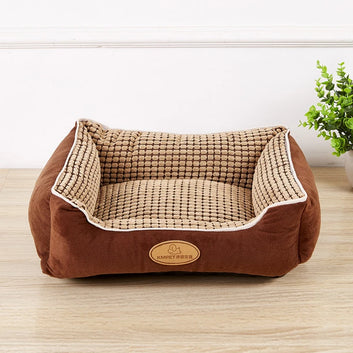 Dog Beds For Small Medium Large Dogs House Mat Pet Nest Soft Cat Kennel Puppy Mattress Cushion Products For Animals ZL404