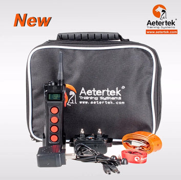 Free shipping Aetertek Dog Shock Collar AT-919C-1 Rechargeable Remote Control Dog Training Collar 1000M Range with LCD Display