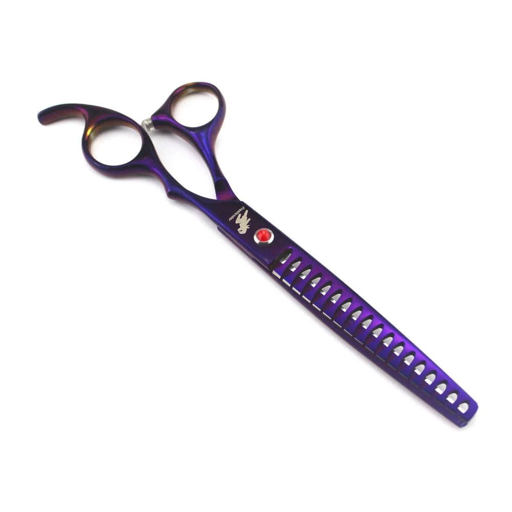 Professional 7 Inch Dog Grooming Pet Dog Scissors Thinning Scissors Pets Beauty Sharp Edge Animals Hair Cutting Tools