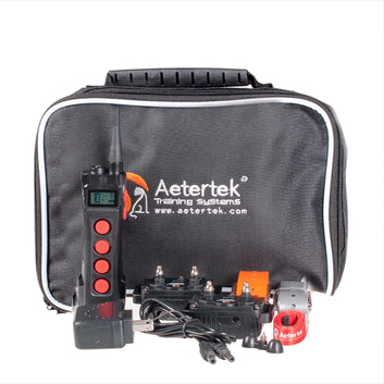 Free shipping 1000 meters range Aetertek At-919C-2 Rechargeable Auto Anti Bark Dog Trainer collar Submersible Dog Shock Collar