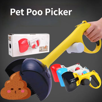 Pet Pit Picker Dog Long Handle Poop Scoop Outdoor Clean Pick Up Waste  Cleaning Tools  Excrement Collector