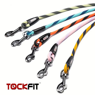 Dog Leash 4FT PVC Leashes Easy Clean Traction Lead Rope For Small Medium Large Big Dogs Walk Training Pet Leashes Waterproof