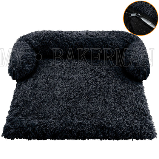 2 Styles Blanket Sofa Cover Dog Bed Sofa Large Plush Dog Sofa Cushion Plush Warm Kennel Pet Xxl