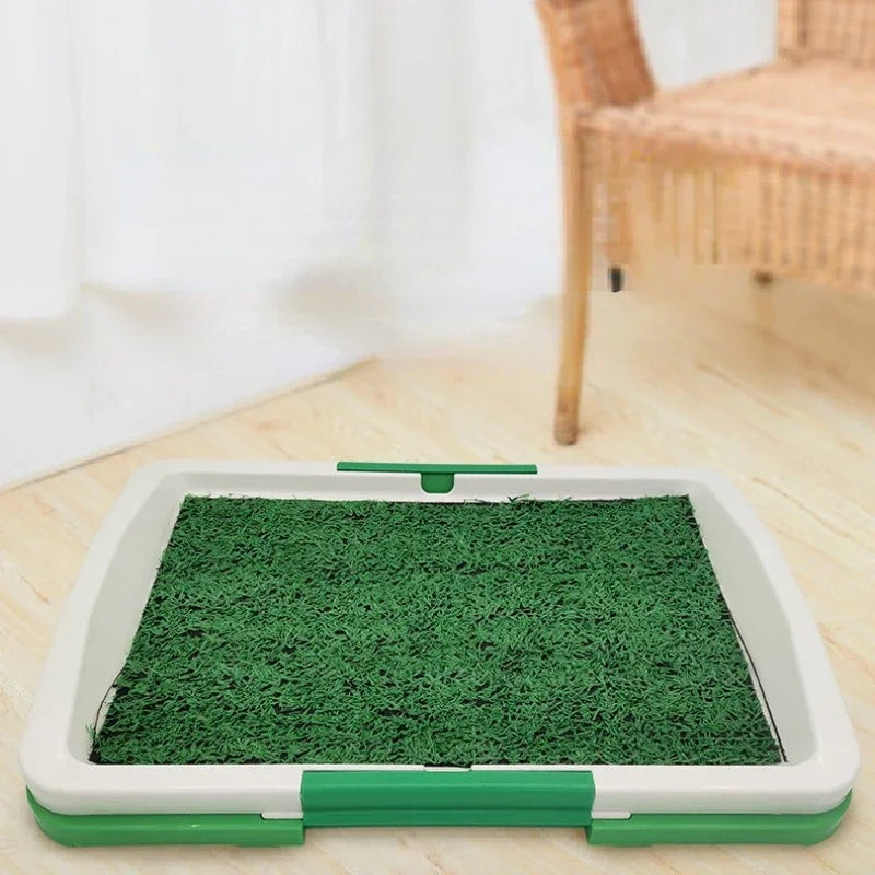 Pet Dog Potty Toilet Urinary Grass Mat Pad Patch Indoor Outdoor Home New Mascotas Bolsas Caca Perro