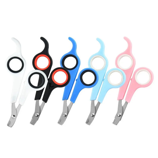 100pcs/lot # Stainless Steel Pet Dog Nail Clippers Scissors Grooming Trimmer For Dog Cat