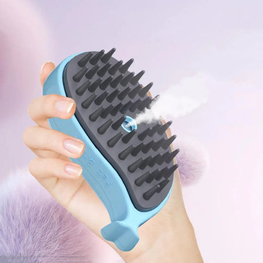 Cat Brush Whale-shaped Pet Comb Set for Grooming Massage Steamy Cat Hair Removal Brush with Dog Massage Brush Pet Supplies