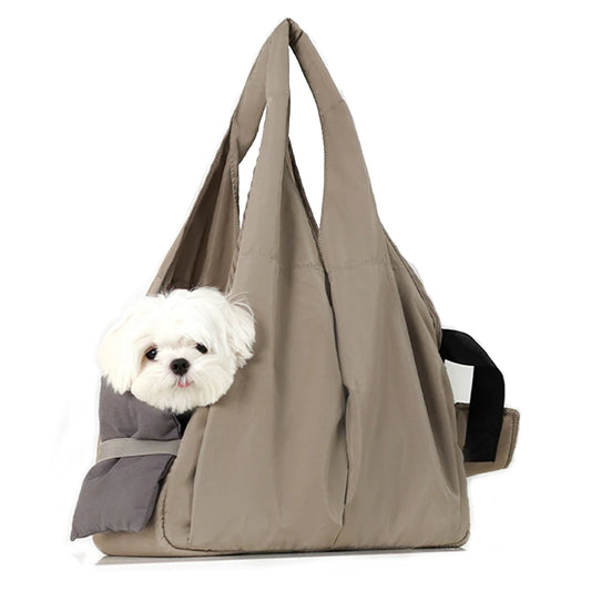 Carrier Bag for Small Dogs Breathable Hand/Shoulder Carrying Dog Bag with Soft Pad Portable Backpack for Dog Outing Party Picnic