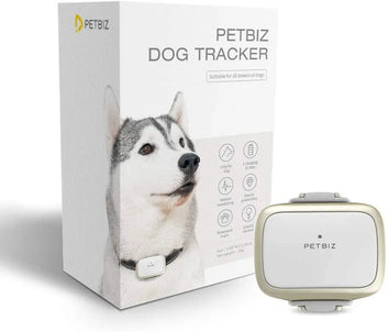 GPS Pet Tracker, Real-Time Dog Locater Activity Monitor, 30 Days Ultra Long-Lasting Battery Lightweight Waterproof Dog  Finder