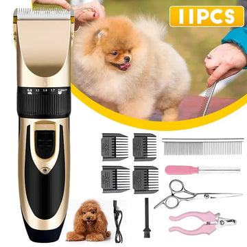 Professional Dog Clipper Dog Hair Clipper Grooming Pet Cat Dog Rabbit Haircut Trimmer Shaver Set Pets Electric Scissor Clipper