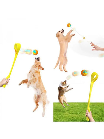 Dog Throwing Stick, Outdoor Interactive Dog Walking Toy, Environmentally Friendly and Healthy, PP Material, Sturdy and Durable