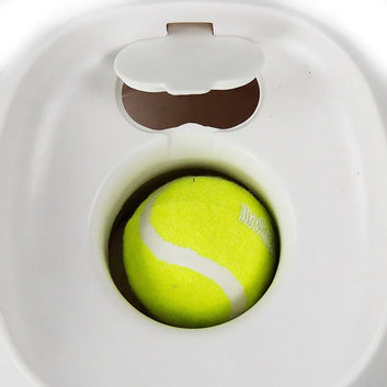 ALL FOR PAWS Tennis Ball Machine Fetch and Treat Food Reward Interactive Dog Toy Feeder Machine to Dog Puppy Pet