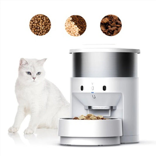 Intelligent Feeder Cat Feeding Machine Dog Automatic Feeding Machine Regularly Feeds Cat Food Dog Food Pet Products