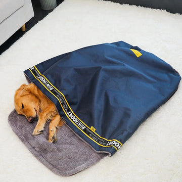 Dog Sleeping Bag Small Medium Large Dog Teddy Golden Retriever Cat Dog Kennel in Winter Warm Pet Sleeping Bed House Universal