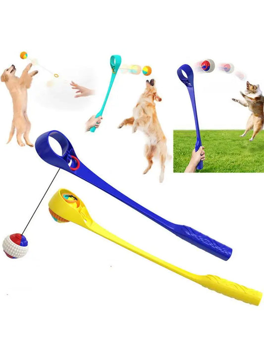 Dog Throwing Stick, Outdoor Interactive Dog Walking Toy, Environmentally Friendly and Healthy, PP Material, Sturdy and Durable