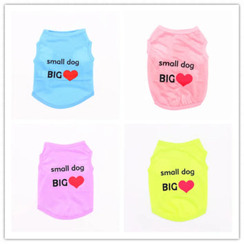 Dog Clothes for Small Dogs Pet Vest Puppy Cat Coat Dogs Costumes Puppy Clothes  Summer Pet Clothes  Puppy Clothes Cheap Clothes