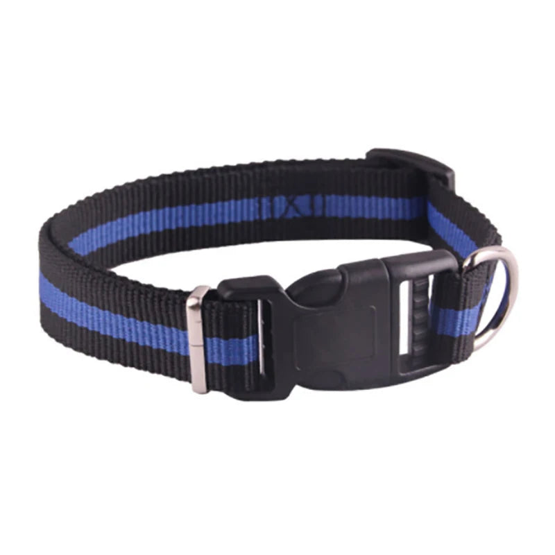 Nylon Pet Dog Cat Collar Adjustable Collars Leash for Small Medium Large Dogs Cats Pet Supplies Accessories Pet Supplies