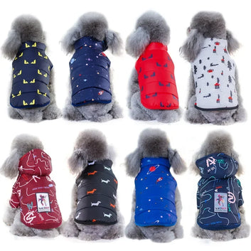 Warm Winter Coat for Pets, Small Dog Clothes, Puppy Outfit, Chihuahua, Shih Tzu Clothing for Dogs