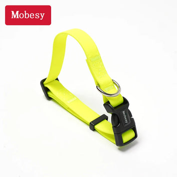 Dog Collar Light Weight Soft Pet Choker Waterproof PVC Cat Neck Belt Doggy Strap for Training and Walking