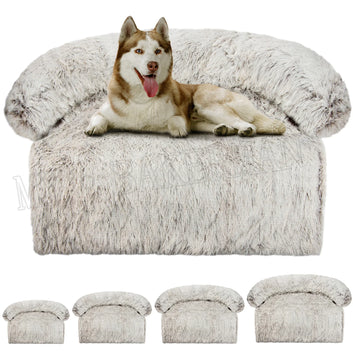 2 Styles Blanket Sofa Cover Dog Bed Sofa Large Plush Dog Sofa Cushion Plush Warm Kennel Pet Xxl