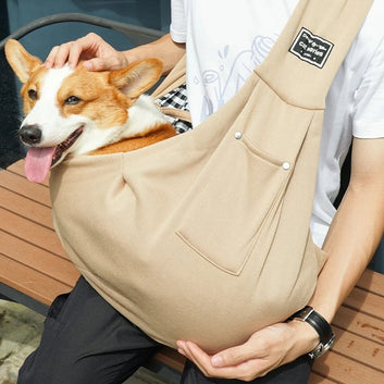 Pet Dog Shoulder Bags Carrier Bag Outdoor Travel Puppy Dogs Single Comfort Sling Handbag Tote Pouch Kitten Corgi Transport Pets